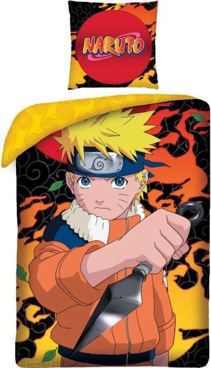 Lyo Naruto - Parure de lit en microfibre (200x140cm 63x63cm)