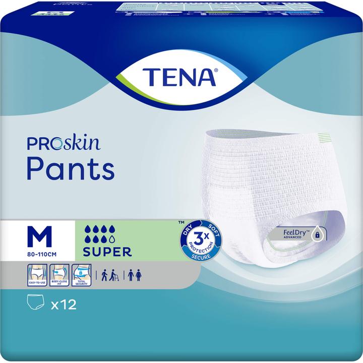 Produktbild Tena Pants Super Spitalsortiment (12 x, M)