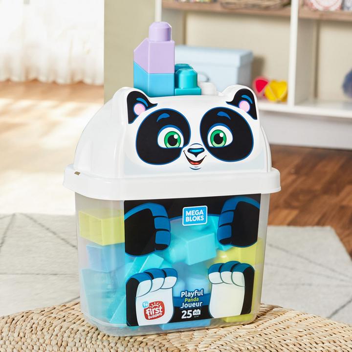 Mega Bloks Panda Bausteinbox (25 Teile)