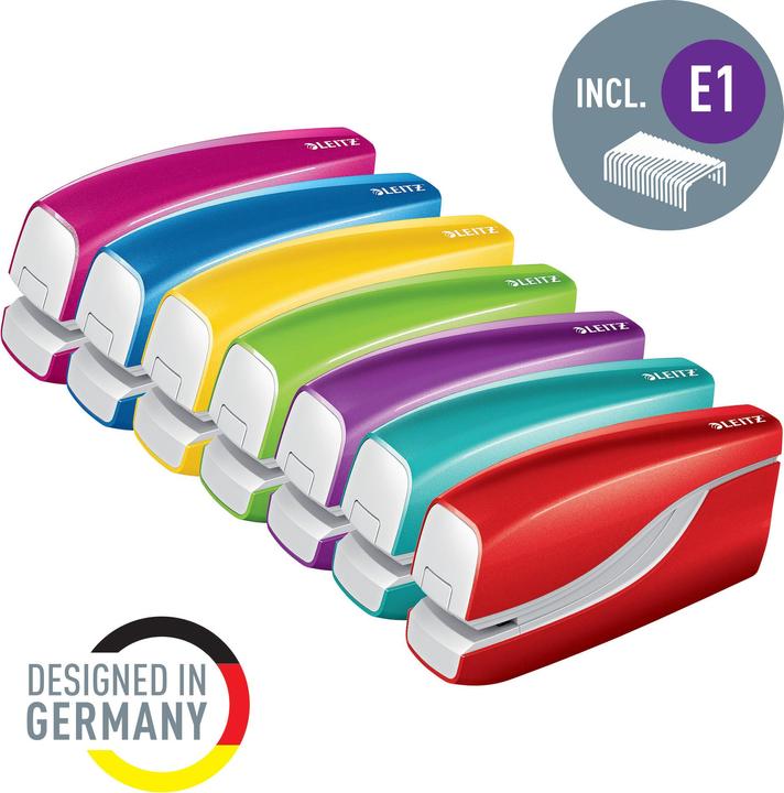 Produktbild Leitz Elektrohefter WOW metallic rot (10 Blätter)