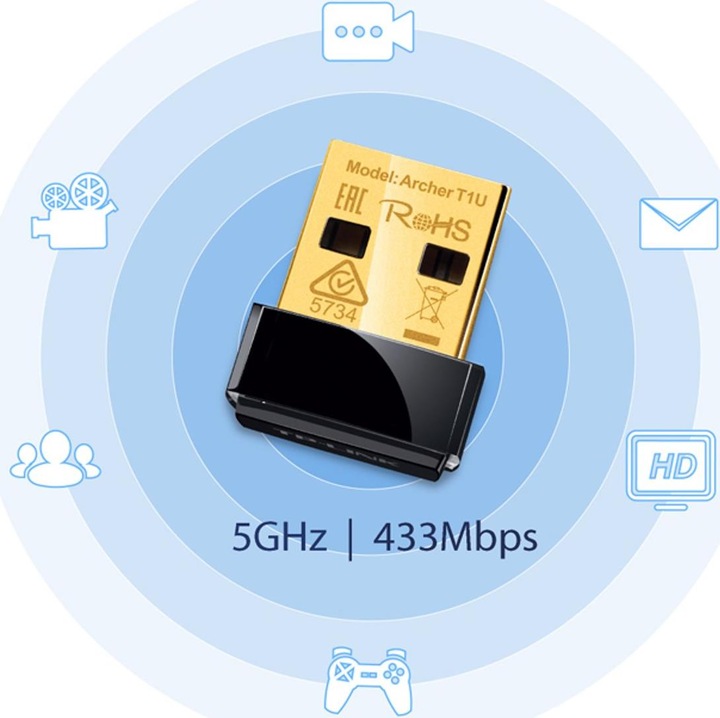 Produktbild TP-Link Archer T1U (USB 2.0)