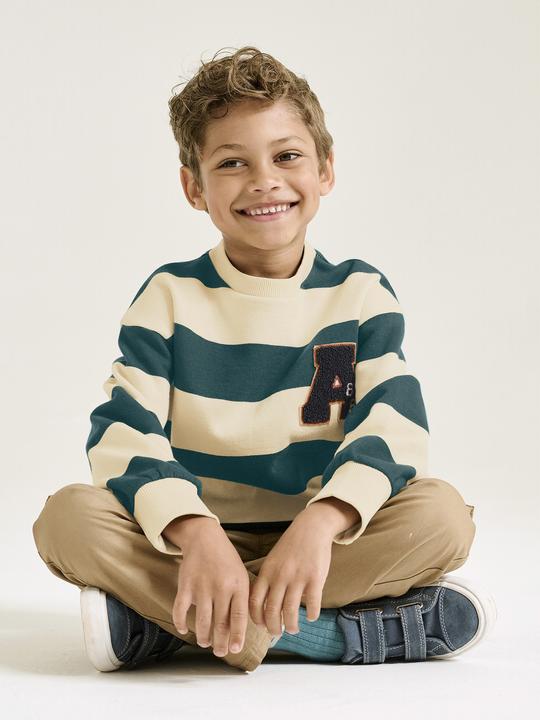 Produktbild Vertbaudet Jungen Sweatshirt mit Frottee-Patch (158, 164)