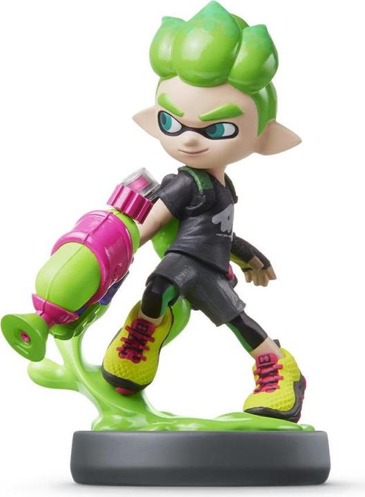 Produktbild Nintendo amiibo Splatoon Inkling Junge (Neon-Grün) (Wii U, Switch)