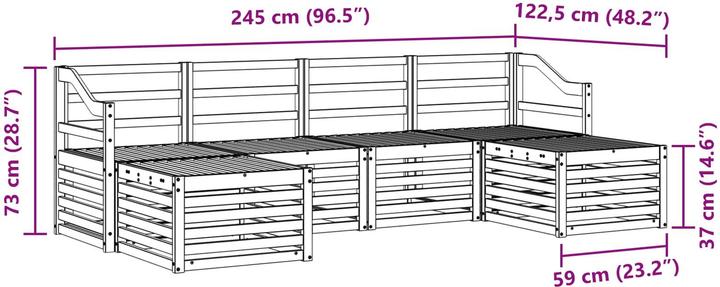 Immagine prodotto vidaXL Outdoor-Sofa