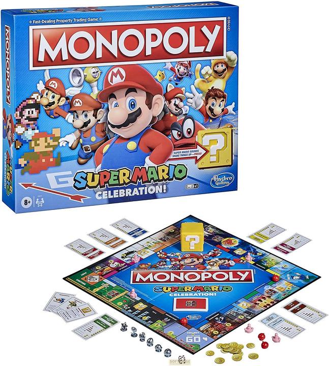 Actual product image Monopoly - Super Mario Celebration (German, 2 - 6 Players)