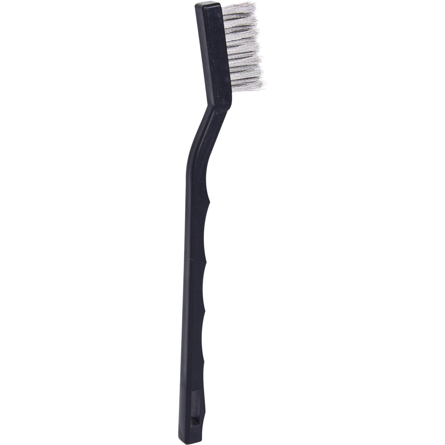 KS Tools, Grillreinigungsutensil, Stahldraht Zündkerzen-Drahtbürste-2-reihig. 170mm (17 cm)