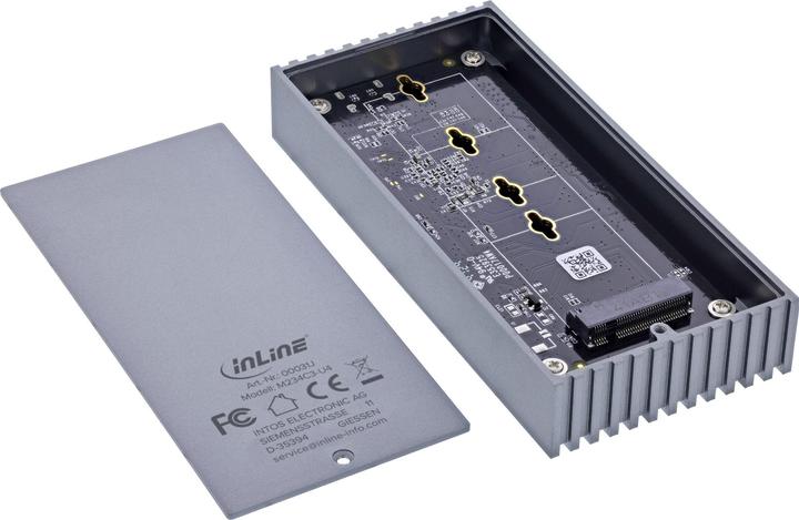 Produktbild InLine USB4 M.2 SSD Gehäuse (M.2)