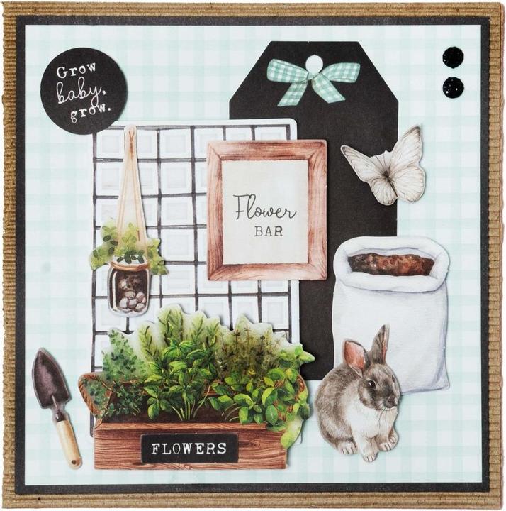 Image du produit art by marlene Bloc de papier DIY "Secret Garden" 32 feuilles A4 Essentials (A4)