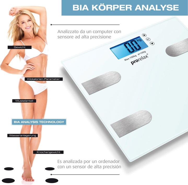 Produktbild Prorelax Multifunktionswaage (150 kg)