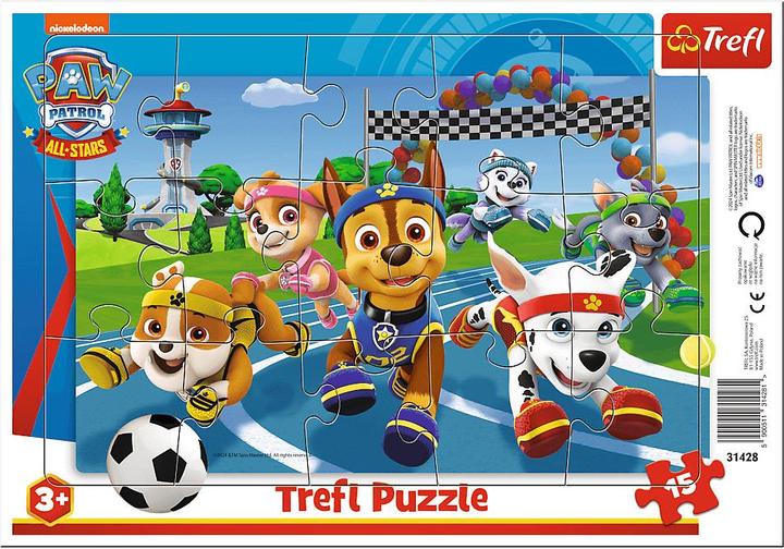 Immagine prodotto Trefl Puzzle a cornice 15 pezzi - Paw Patrol (15 pezzi)