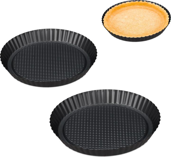 Relaxdays 3x fruit base mold (28 cm)