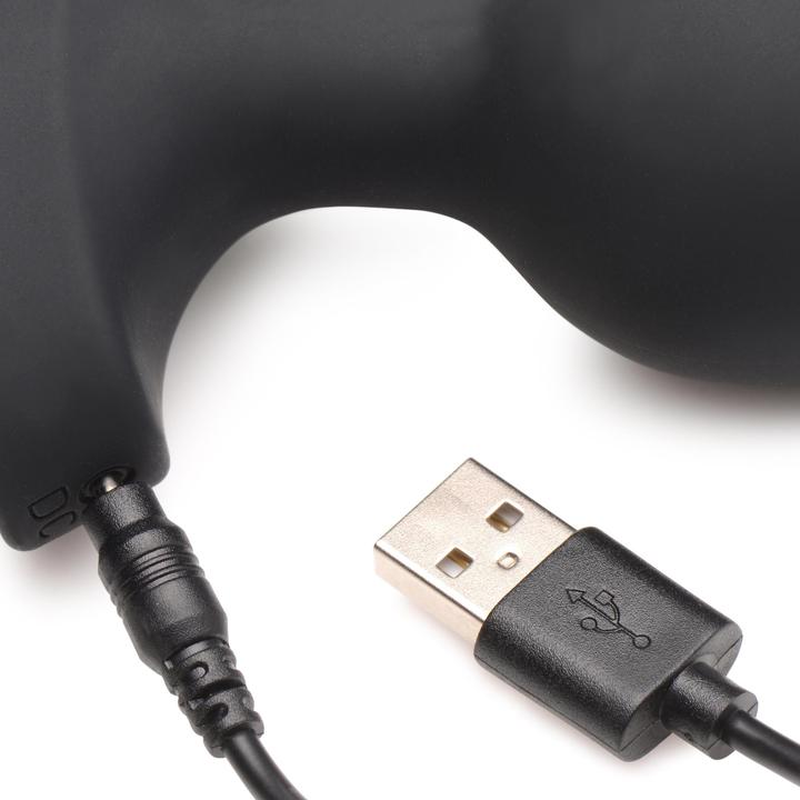 Produktbild XR Brands Laser Heart Large Anal Plug with Remote Control