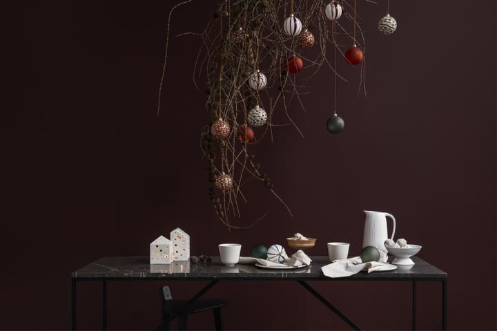Produktbild Holmegaard Souvenir Weihnachtskugel gepunktet (1 -teilig)