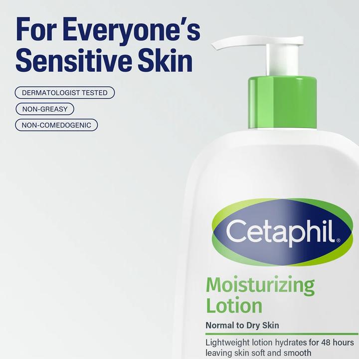 Actual product image Cetaphil Moisturising lotion (24h cream)