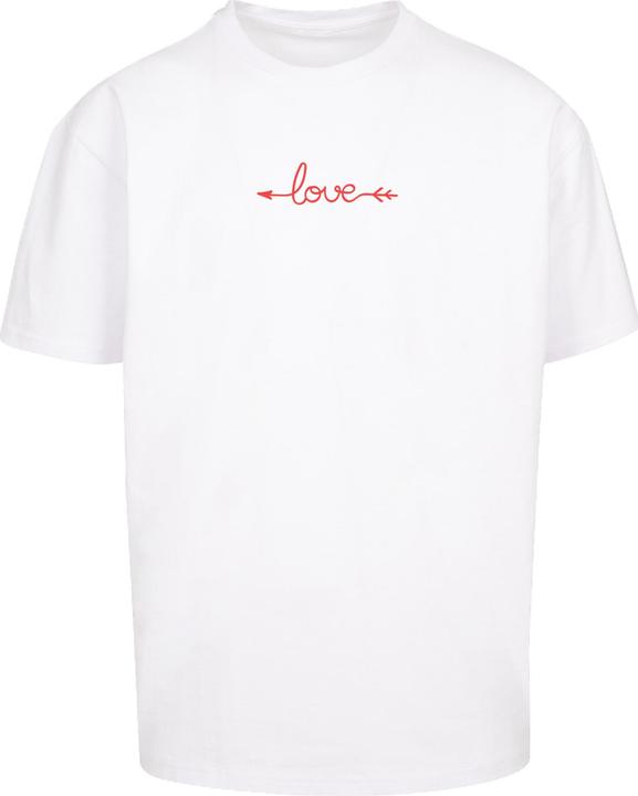 Produktbild Merchcode Hugs & Love - Love Arrow Heavy Oversize Tee - 175009 (M)