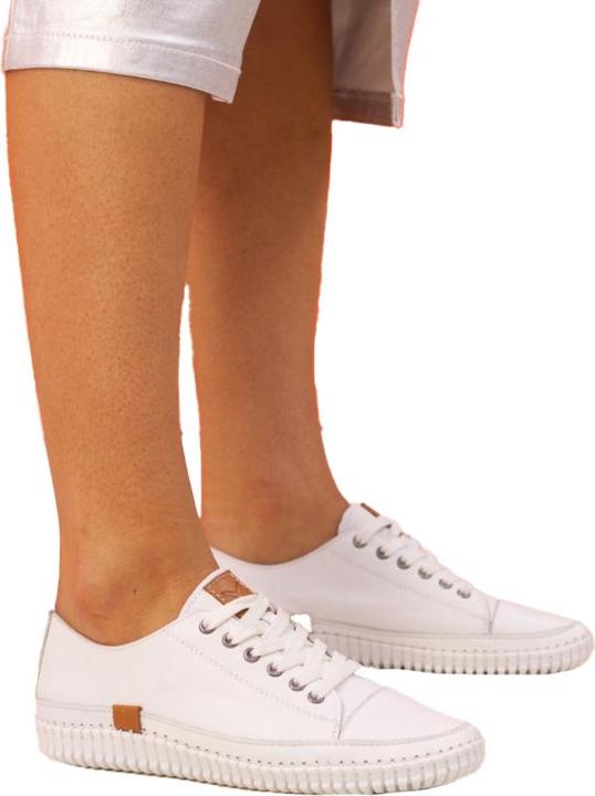 Produktbild Lunar Leinenschuhe Truffle II Leder (38)