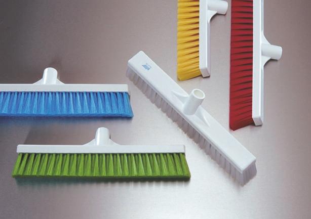 Actual product image Vikan Yellow medium floor broom,400x50mm (10 pcs.)