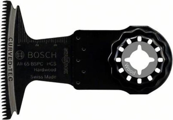 Bosch Professional Zubehör HCS Tauchsägeblatt AII 65 BSPC Hard Wood, 40 x 65 mm, 10er-Pack