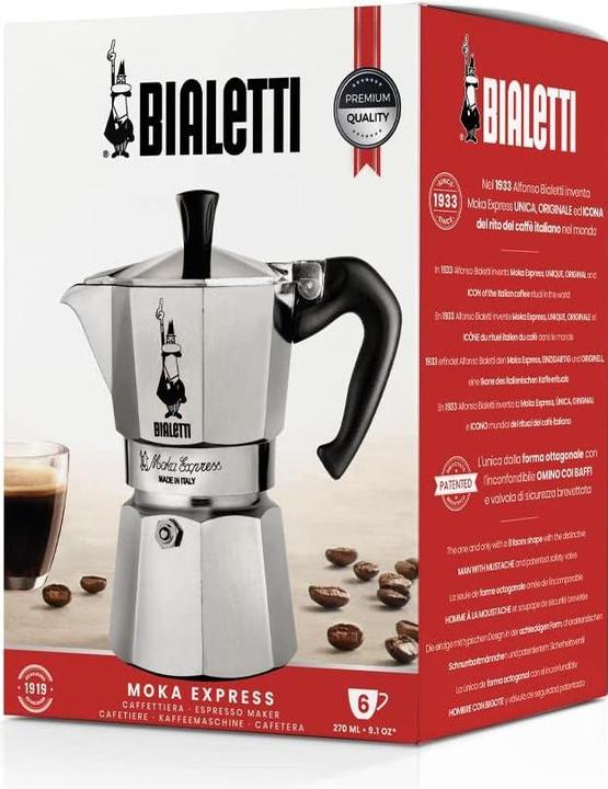 Actual product image Bialetti Espresso machine, 6 cups (6 Cups)