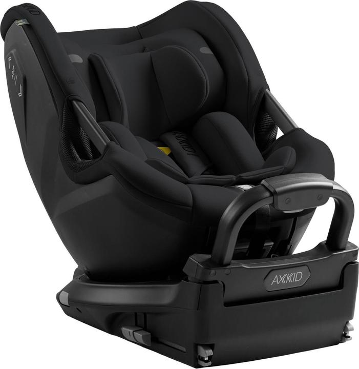 Actual product image Axkid Spinkid 2 Car Seat, 40-105 cm, black (Booster seat, ECE R129/i-Size Standard)