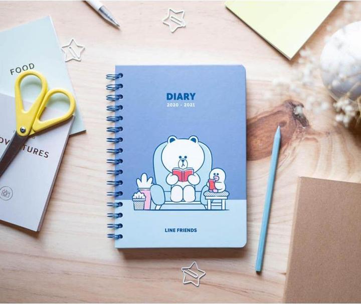 Produktbild Line Friends Kalender (A5)