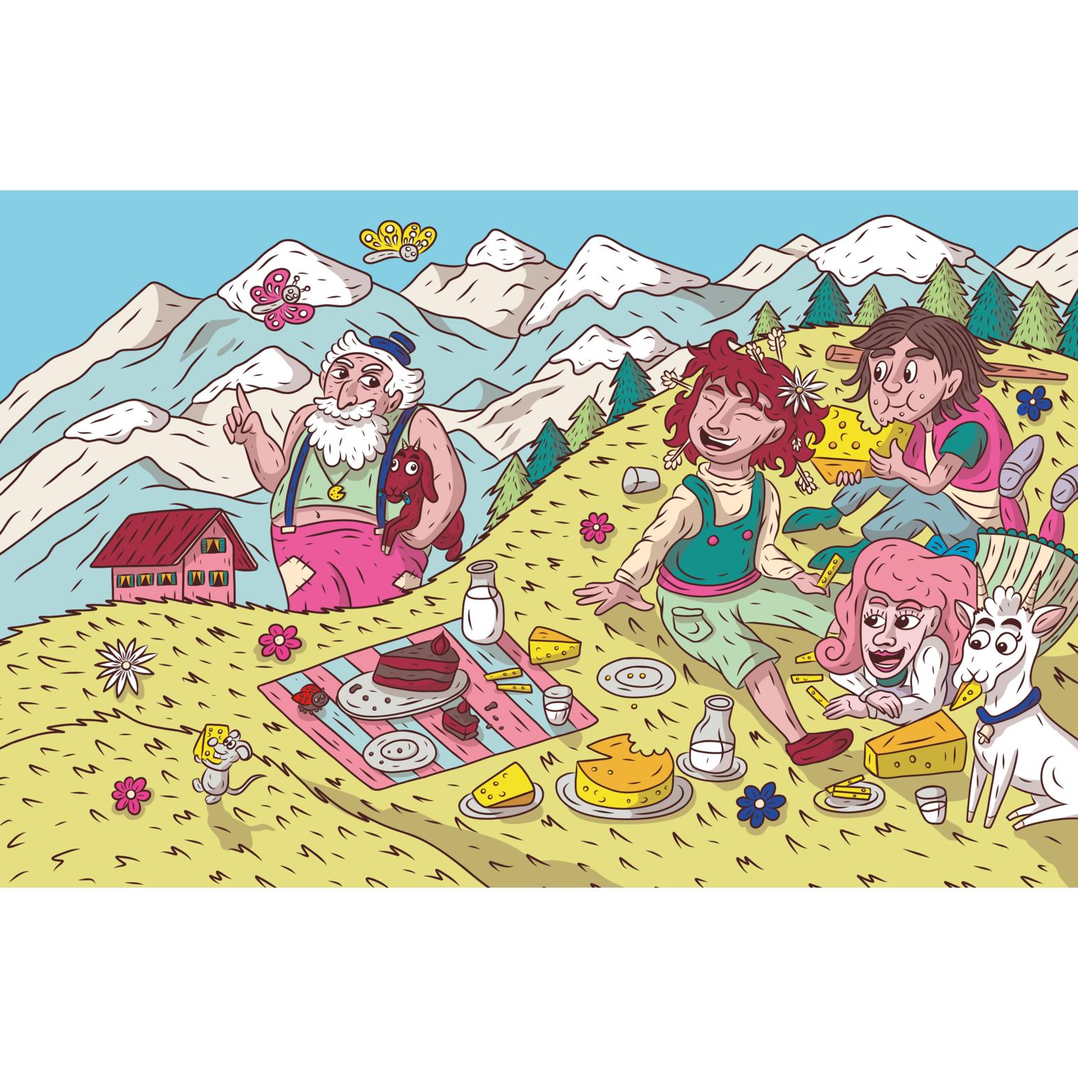 Thumbnail - Heidi und die Zombie-Attacke, Kinderbücher von K. Hayoz, Lea Bosshart, Maya Mrak