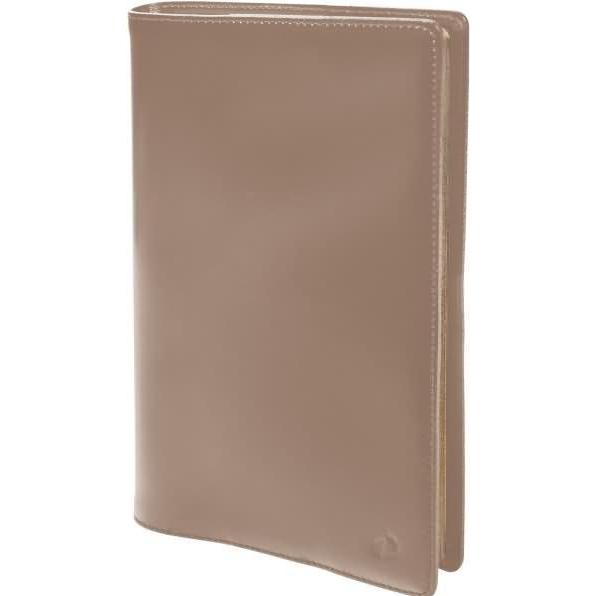 Quo Vadis, Agenda, Buchkalender Minister 16x24cm Luna Leder Maulwurf 2024