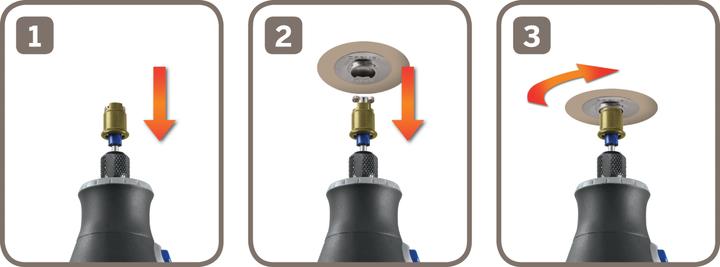 Image du produit Dremel Mandrin EZ Speed Clic