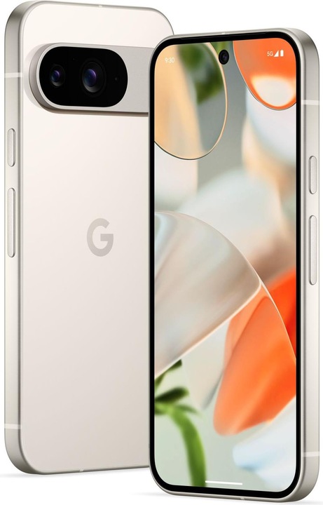 Actual product image Google Pixel 9 (128 GB, Porcelain, 6.30", SIM + eSIM, 50 Mpx, 5G)