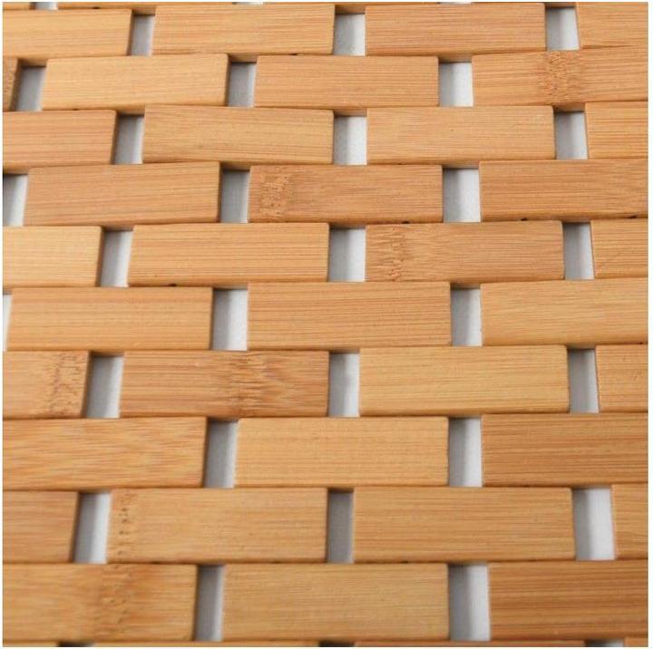 Actual product image spirella Bambusmatte Annika 50x80 Basilic - Polypropylen