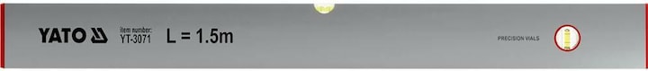 Produktbild Yato FLOATING RULE 2.0M 2VIALS (200 cm)