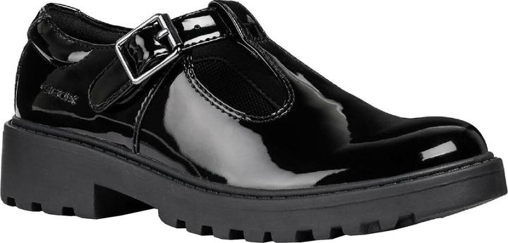 Produktbild Geox Mädchen J Casey G E Lederschuhe mit Schnalle (36)