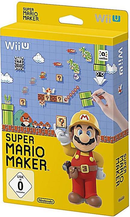 Nintendo Super Mario Maker inkl. Artbook (Wii U, IT, FR, EN, DE)