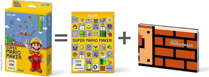 Produktbild Nintendo Super Mario Maker inkl. Artbook (Wii U, DE, EN, FR, IT)
