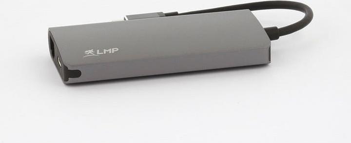 Actual product image LMP USB-C Network Hub 3.1 with Ethernet and USB 3.0 to USB-C (USB-A, USB-C, 1 portion)