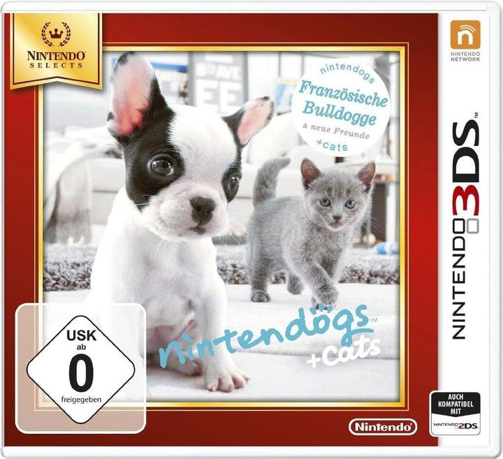 Immagine prodotto Nintendo Nintendogs + gatti: Bulldog francese e nuovi amici (3DS, DE)