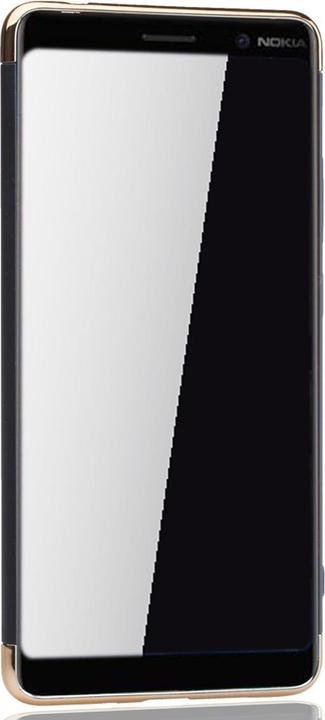 Produktbild König Design Handy Hülle Schutz Case für Nokia 7 Plus Bumper 3 in 1 Cover Etui Schale Schwarz (Nokia 7 Plus)