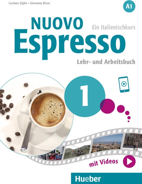 Immagine prodotto Nuovo Espresso 1 (Italiano, Giovanna Rizzo, Luciana Ziglio, Ciro Massimo Naddeo, Carlo Guastalla, 2024)