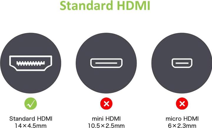 Image du produit Techly Adaptateur HDMI (HDMI)