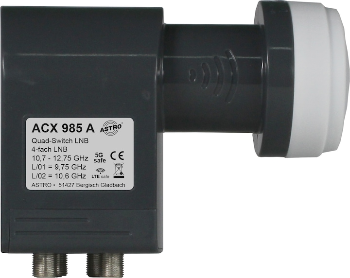 Actual product image Astro ACX 985 A (Quad LNB, 40mm)
