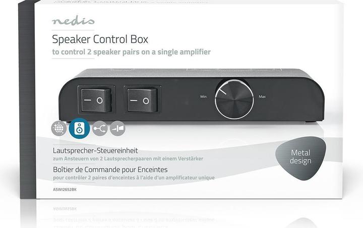 Actual product image Nedis Loudspeaker control unit