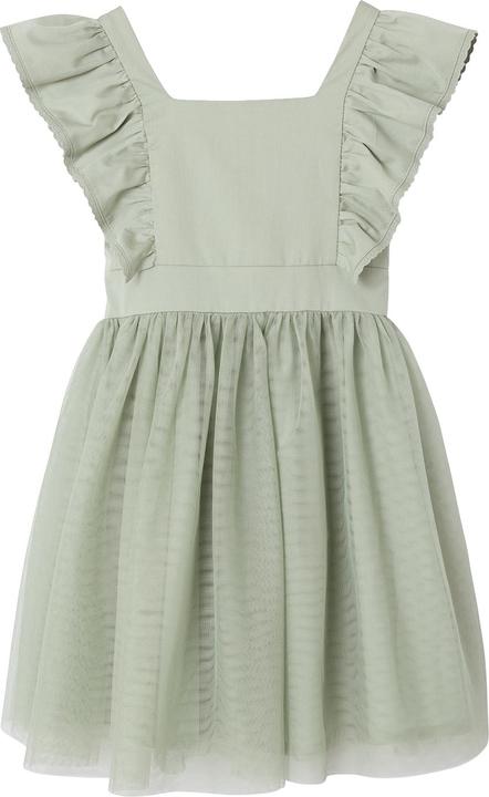 Produktbild Vertbaudet Festliches Mädchen Volantkleid, Musselin & Tüll (146, 152)