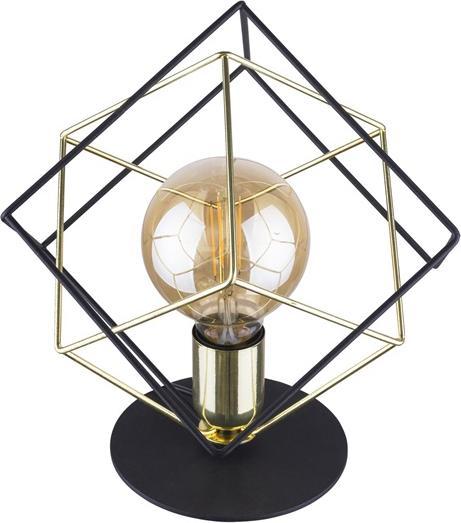 Immagine prodotto TK Lighting LAMPADA DA TAVOLO ALAMBRE E27 5450 NERO/ORO