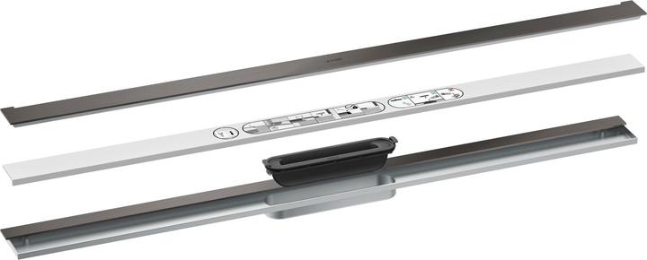 brushed black chrome