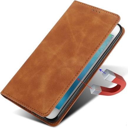 Produktbild Cover-Discount Google Pixel 6 Pro - Vintage Flip Case Hülle beige (Google Pixel 6 Pro)