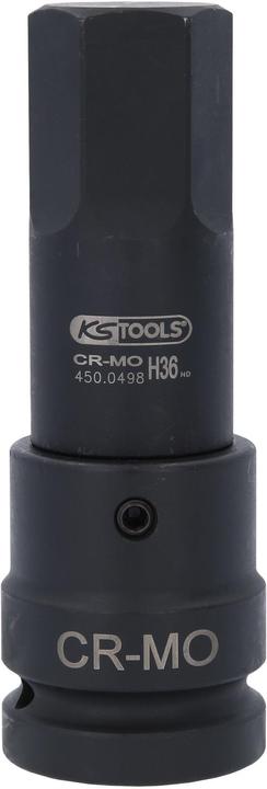 Actual product image KS Tools 1" power bit socket nut hexagon socket (36 mm)