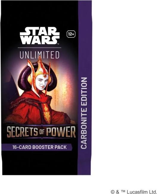 Star Wars FFG - : Unlimited - Secrets of Power Carbonite Booster - EN (English, Booster display, Booster Pack)
