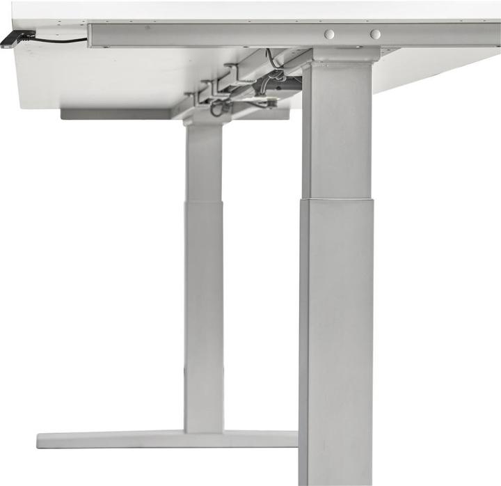 Produktbild Hammerbacher UPLINER-K-Schreibtisch, elek. verstellb,700-1200mm, BxT 1800x800mm, Buche-Dekor (1800 x 800 x 700 mm)