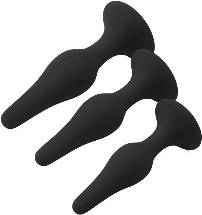 Actual product image Dreamtoys Dream Toys Fantasstic Anal Plug Black One Size