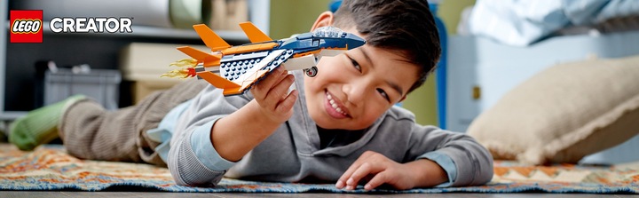 Produktbild LEGO Überschalljet (31126, LEGO Creator 3-in-1)